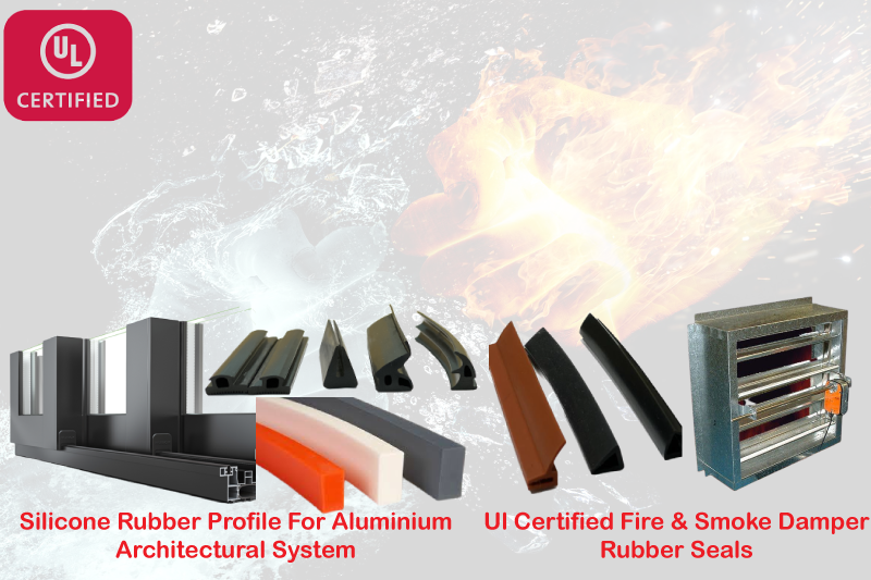 Silicone rubber profiles product image